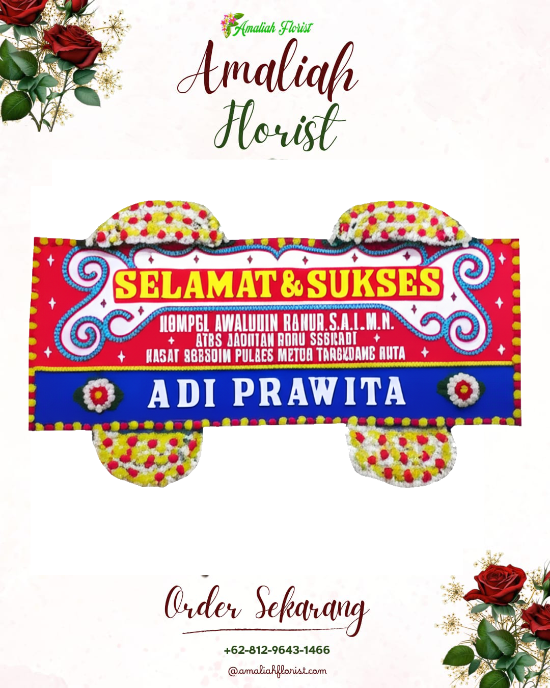 Papan Bunga Ucapan Selamat Ogan Komering Ulutimur